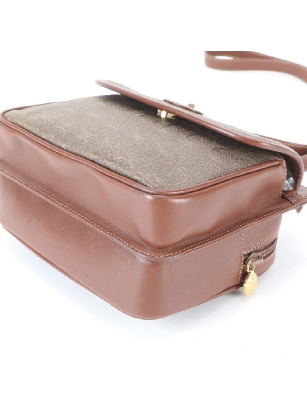 Gucci Vintage 007 23 Leather Shoulder Bag Crossbody - Picture 6 of 10